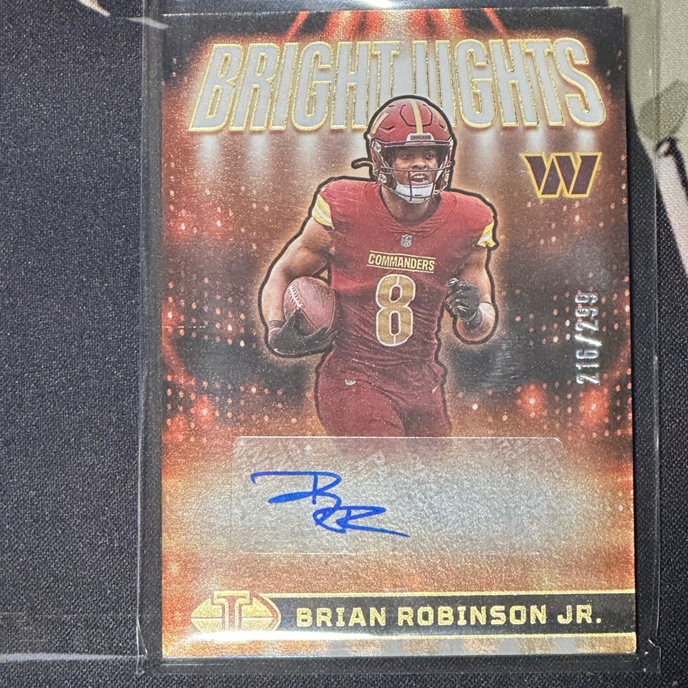 Brian Robinson Jr Bright Lights Auto /299